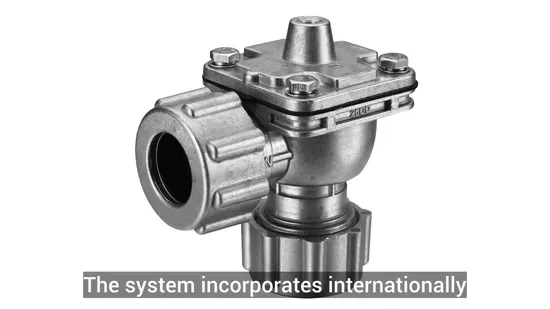 Goyen Dd Series Dressor Nut Parts 35mm Air Control Pneumatic Solenoid Electric Compressed Air Filter System Dust Collect Quick Mount Right Angle Pulse Jet Valve
